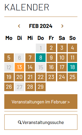 Hier ist ein Bild des Kalenders zu sehen