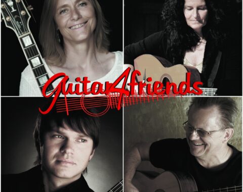 guitar4friends: Silke Fell, Vitaliy Shall, Veronika Vogel und Georg Kempa, Credit Weltkonzerte mbbl concerts