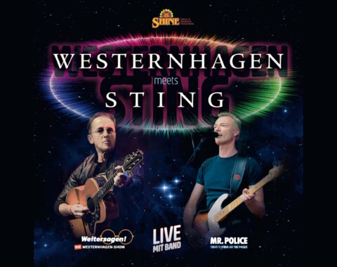 Westernhagen meets Sting fotocredit Shine Ent. Circus & Theater Prod. Inc.